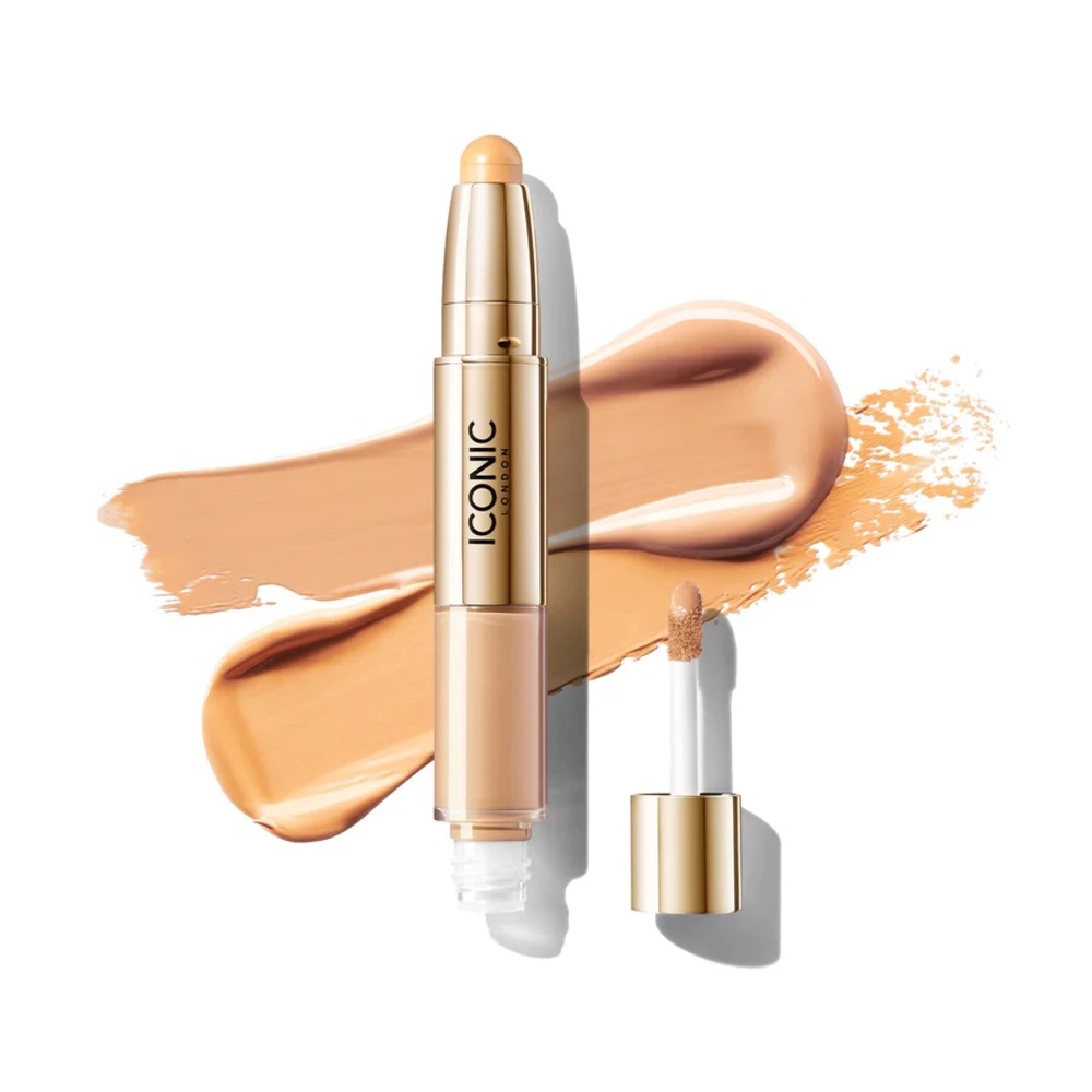 ICONIC LONDON RADIANT CONCEALER & BRIGHTENING DUO in Warm Light